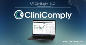 CliniComply Platform On Laptop