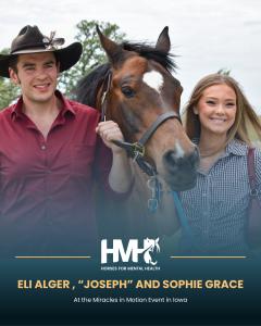 Eli Alger and Sophie Grace at Miracles in Motion Event