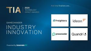 Game Changer: Industry Innovation, presented by Innovate BC.