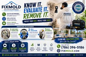 Certified mold professionals providing inspection, evaluation, and mold removal solutions