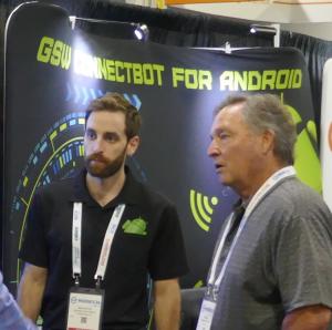 Ben Sexton (GSW) and Bob Bova (Accuspeech Mobile)