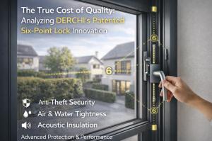 Six-Point Lock aluminum window