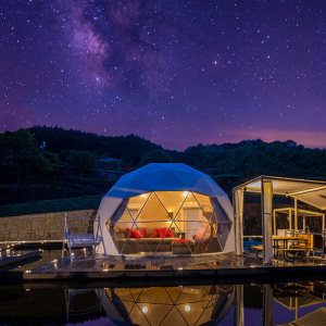 luxury geodesic dome