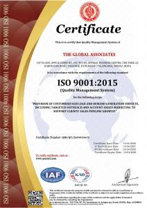 The Global Associates - ISO Certification
