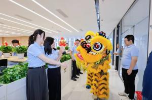 Vibrant Lion Dance