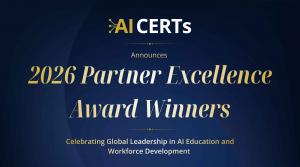AI CERTs® Announces Winners of the Partner Excellence Awards 2026