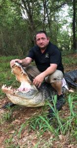 2024 Vetrepreneur of the Year with 12' Alligator