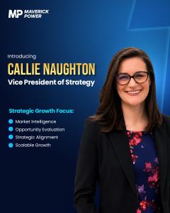 Carolyn "Callie" Naughton, Vice President of Strategy at Maverick Power