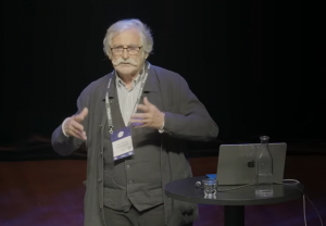 Jean-Claude Guimberteau presenting at the Swedish Fascia Convention