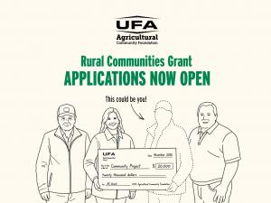 Applications Now Open for the UFA Foundation Rural Communities Grant Program