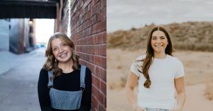 Photo of two Parents Challenge 2026 Daniels Fund Scholarship recipients