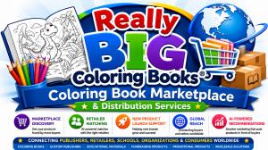 Really Big Coloring Books® Announces Major Global Coloring Book Publishing Platform Premium Domains, Proprietary Content, and Publishing Infrastructure Create Rare Growth Opportunity