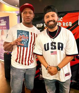 Photo of Lawrence "Red" McIntosh and Cisco Kidd who were welcoming fans on June 12, 2026, at Tempe Marketplace in Arizona.