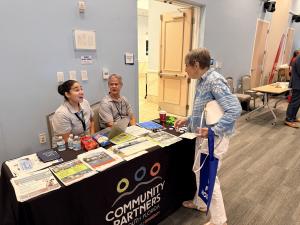 Riviera Beach Housing Fair Vendor Table