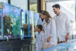 Marine Biological Center at Hyatt Regency Phuket Resort showcasing marine conservation initiatives.