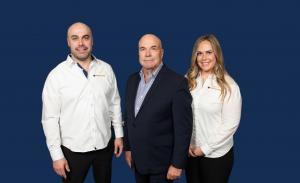Photo of Patrick LaRiviere, Timothy LaRiviere, and Elizabeth LaRiviere