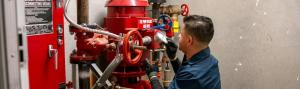Fire pump inspection