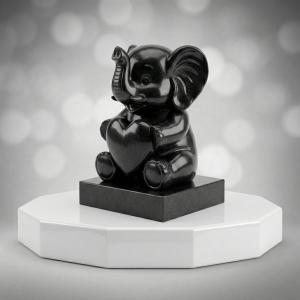 Elephant Heart Baby's Headstone