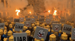 Angry Citizens Opposing Oligarchs