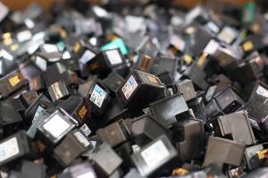 Used OEM cores are remanufactured back into a new high-quality ink cartridge