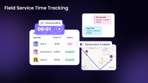 WebWork field service time tracking software with GPS attendance, geofencing, and mobile clock-in for on-site teams.
