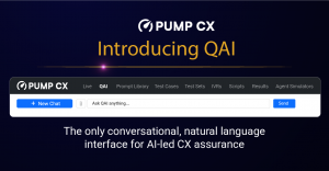 QAI from PumpCX is a conversational interface for CX assurance
