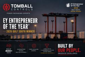 Tomball Controls generator enclosures on jobsite, EY Entrepreneur Of The Year 2026 Gulf South award winner