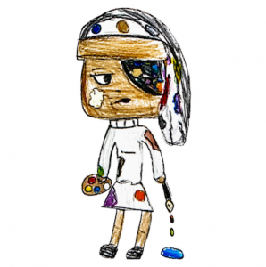 Brushly - 1st Place drawing from 4th grader at California Avenue School