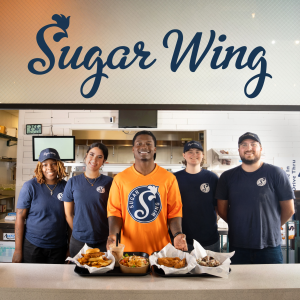 Bucky Irving and Sugar Wing Team