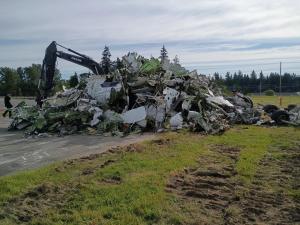 Finishing up the Airplane Demo Project with PNW Demolition