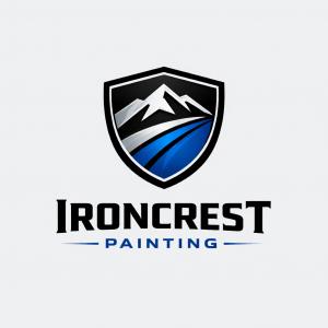 logo for IronCrest painting, top rated painter in Denver, Colorado