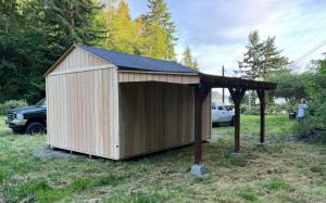 Custom wood storage sheds Settle