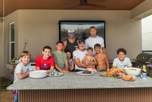 Gronk Family in RTA Kitchen