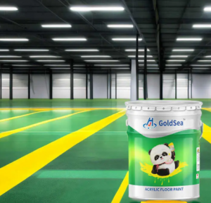 Epoxy colored sand self-leveling floor paint manufacturer