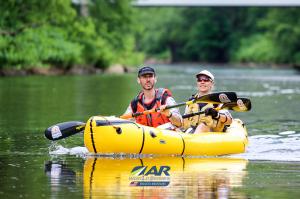 Packrafting at the Endless Mountains Adventure Race