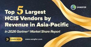 Sangfor Technologies Ranked Top 5 APAC HCIS Vendor by 2025 Revenue: Gartner 2026