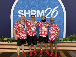 The ERIN team attends SHRM26 in Orlando, showcasing its Employee-Powered Hiring platform, employee referral software, AI-powered recruiting technology, internal mobility tools, and workforce activation solutions at Booth #3131.