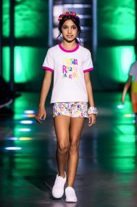 Vanuza Henrique walking the runway for Agatha Ruiz de la Prada at The House of Fashion by IMC Models