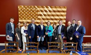 U.S. Representative Brian Mast with The Everglades Foundation team and restoration supporters