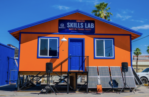 QTC builds its curriculum around real job-site conditions, including hands-on experience in a residential skills lab built as an actual house.