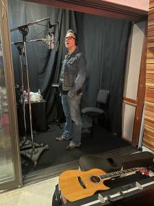 Daniel Recording Vocals