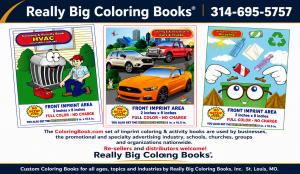 Looking to get promotional coloring books that reflect your business? We can do all the work for you! Books are designed to promote childhood education along with your business. Saddle-stitched binding to protect little fingers. As low as $0.39 each!