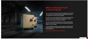 American Rotary Surge Protection is Standard on all AI Models