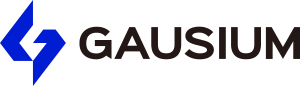 Gausium Robotics official brand logo on transparent white background, provider of full-stack autonomous commercial cleaning robot solutions