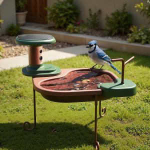 Birdfy Birdbath Jolly V