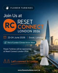 Flower Turbines at Reset Connect