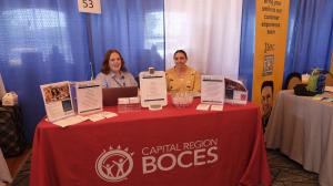 Recruiters at the Albany Job Fair.