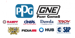 The list of generous Sponsors, includes: PPG, GNE, Rampf, Cintas, Dawda Law, Troy Laser & Fab, MacQueen, Fidia, HUB, and SBP.