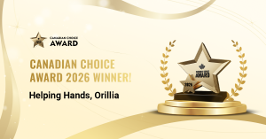 Congratulations Helping Hands Orillia