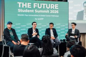 Venture capital panel with Jeffrey Paine, Founding Partner at Golden Gate Ventures; Allen Chng, VP at Insignia Venture Partners; Mohan Belani, Co-Founder and CEO of e27; and Joash Lee, Founder and CEO of Sedifly
